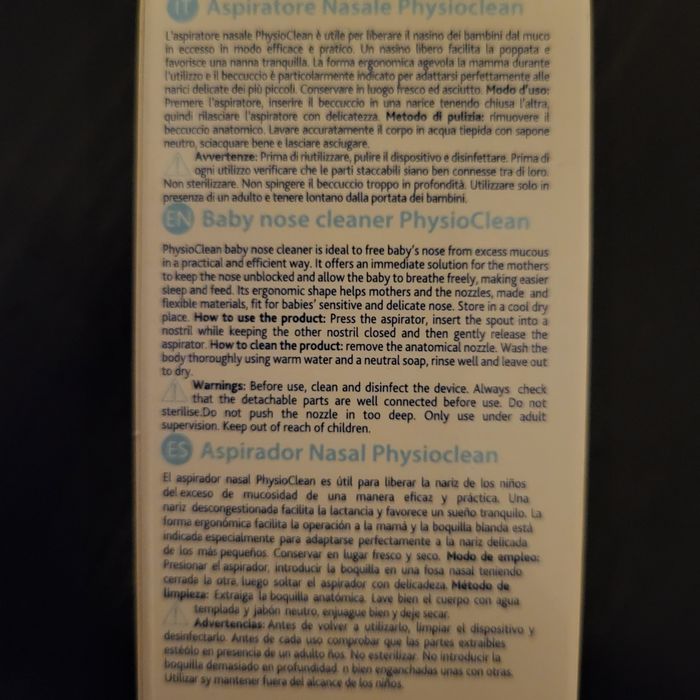 Aspirador nasal Chicco