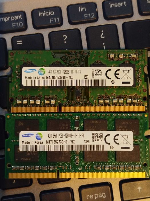 Pamięć RAM SAMSUNG 2x4GB DDR3L 1600Mhz SODIMM CL11 1.35V Do Laptopa