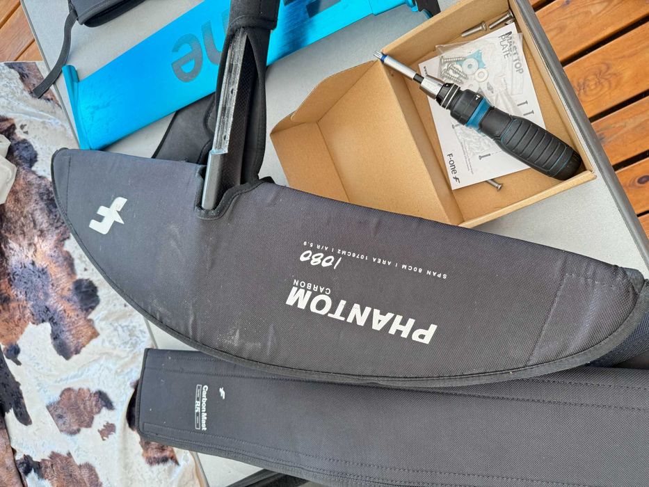 wingfoil zestaw F-one midlenght 105 plus Duotone Unit 4.0/5.5  (Chałupy 3)