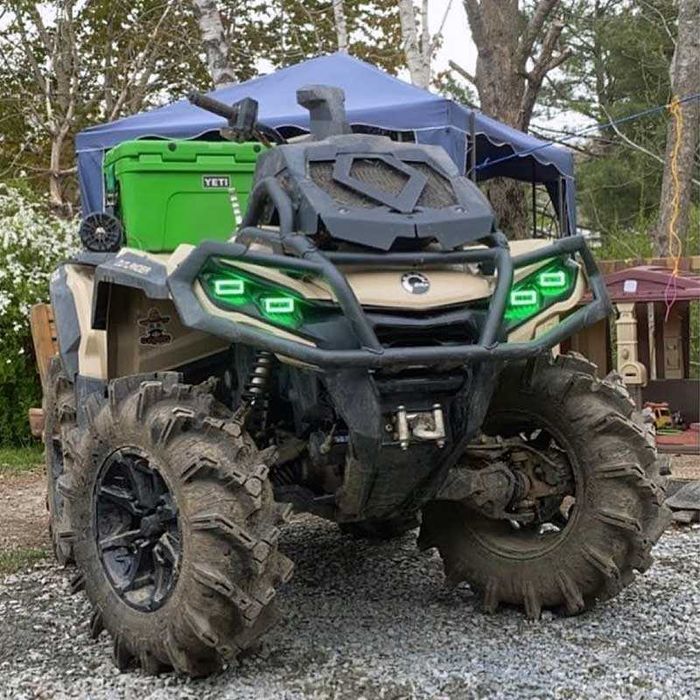 Передні LED світлодіодні фари Can-Am Outlander G3 Chasing Halos BRP