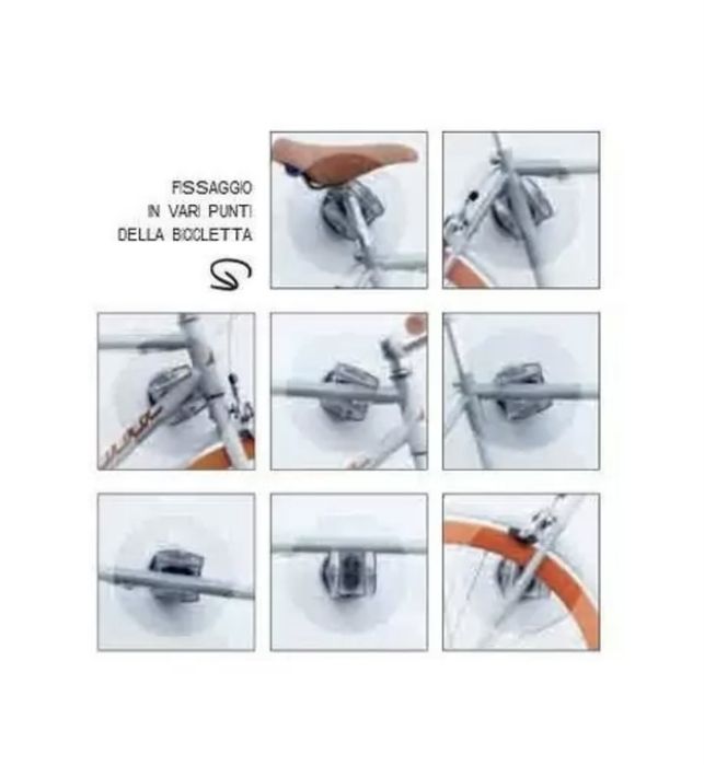 Suporte de parede para bicicletas 'COOL BIKE RACK', cor branca