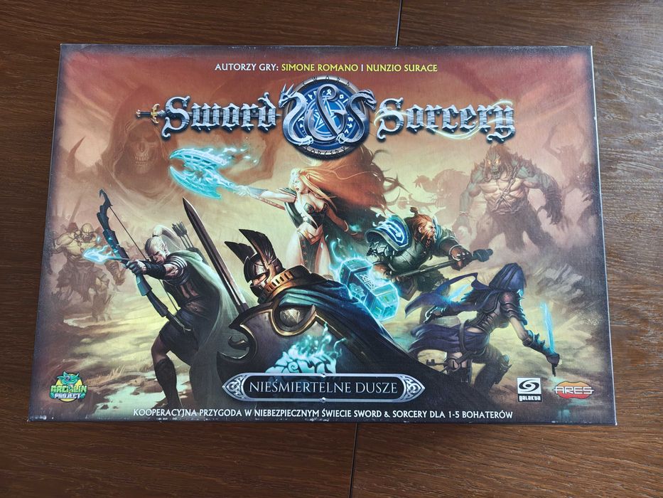 Gra Planszowa Swors & Sorcery Nieśmiertelne dusze + insert druk 3D