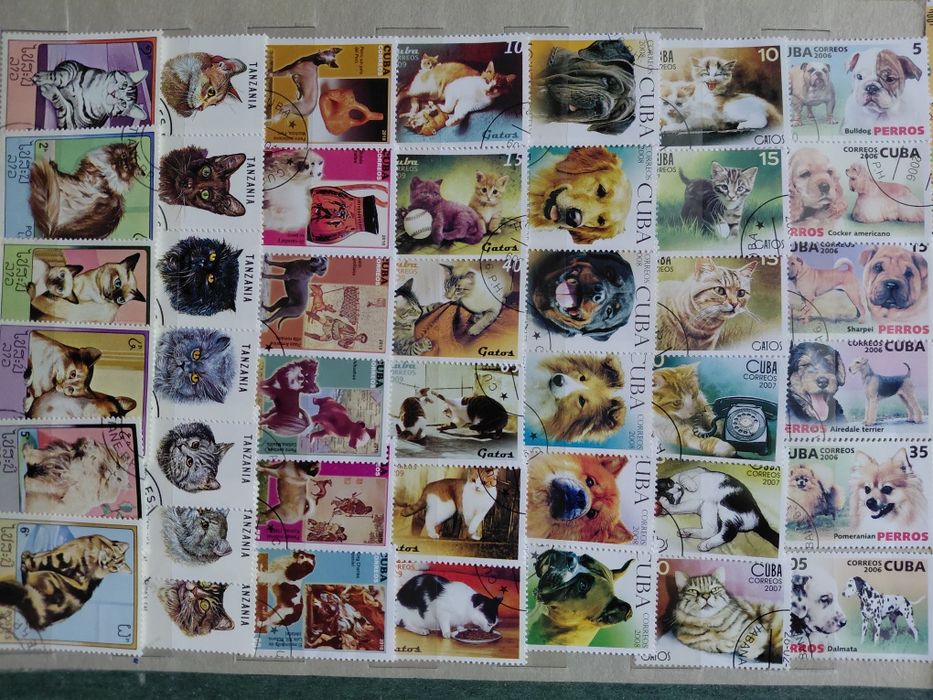 Марки поштові.Фауна. 31 серія, 204 марки.