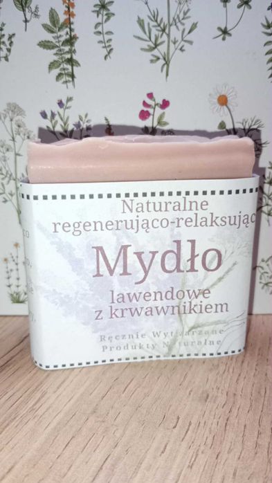 Naturalne mydło lawendowe 90–100 g | Ręcznie robione