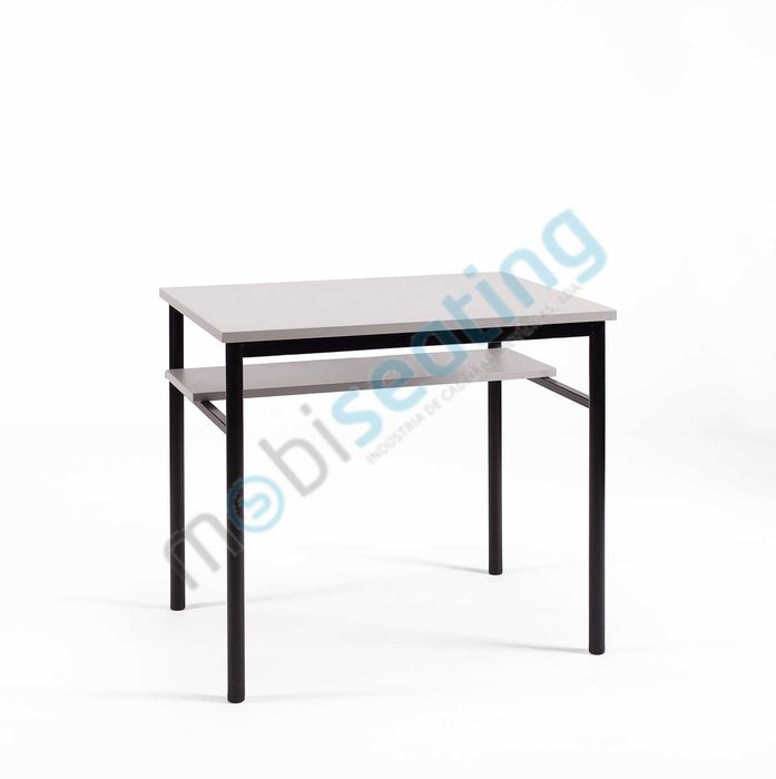 MESA INDIVIDUAIS OU DUPLAS TIPO ESCOLAR PARA FORMAÇÃO/ SALAS DE AULA