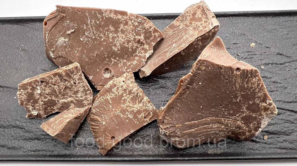 Маса шоколадна молочна моноліт, виробник "МИР" ТОВ, в ящ по 25 кг