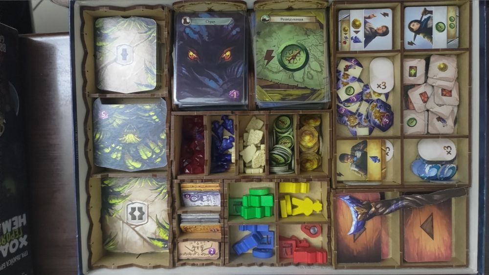 Настільна гра Загублені руїни Арнаку (укр, протектори, органайзер)