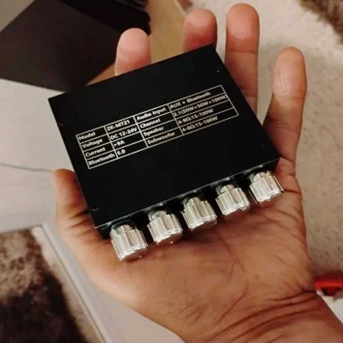 Hi-Fi Усилитель звука мощность 200W на 2.1 аудио канала підсилювач звуку NEW