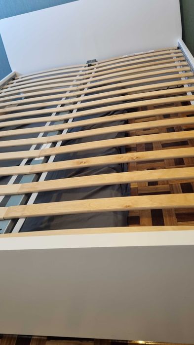 Estrutura de cama de casal + estrado - ASKVOLL - IKEA