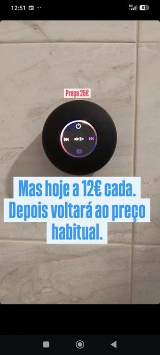 Mini Coluna de Som (Ligação de bluetooth) [13€ De Desconto]