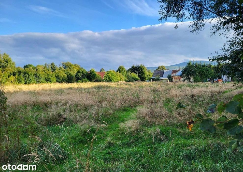Działka budowlana 1400 m² z MPZP i pełnymi mediami Pobiedna