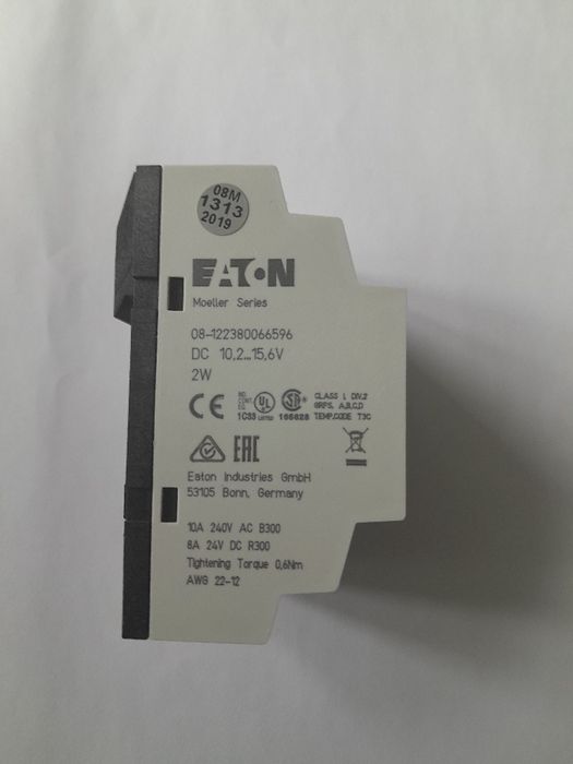 Реле управления 24 В пост. тока 8DI(2AI) реле 4DO дисплей часы EASY512