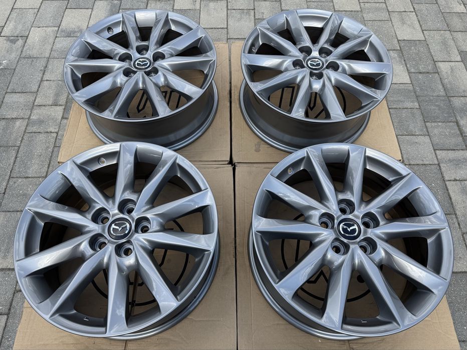 Oryginalne felgi Mazda 18” 5x114.3 3 6 5 CX3 CX5 CX7 CX30