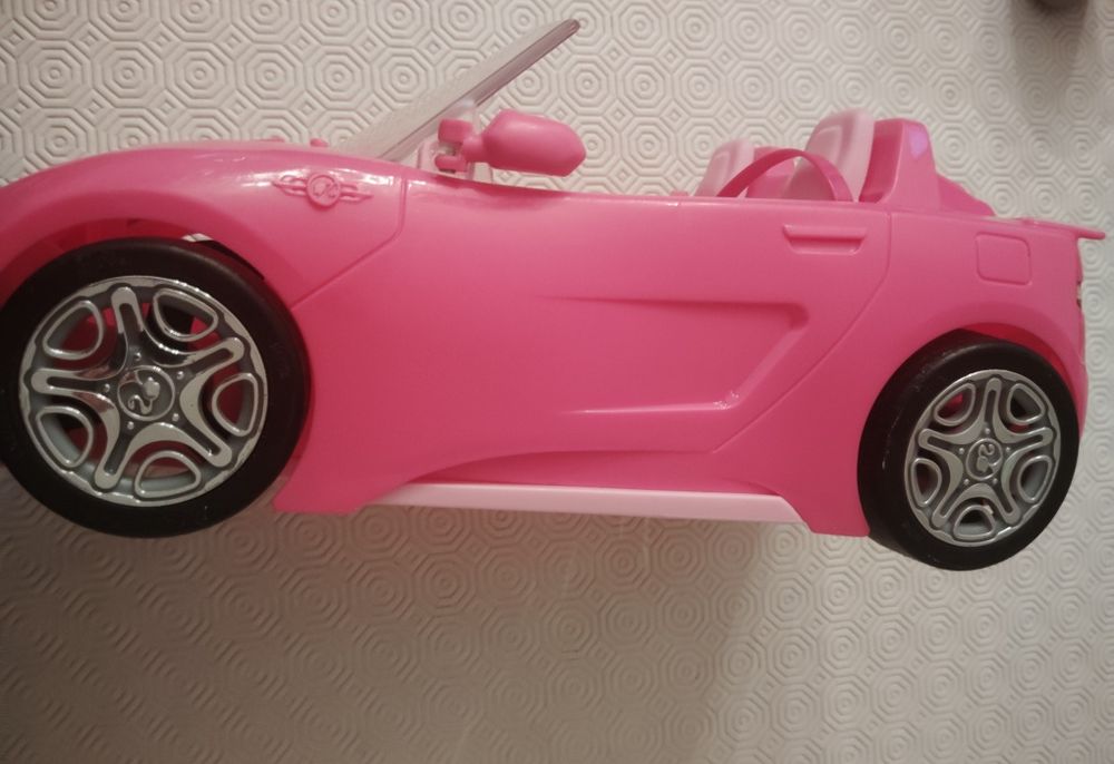 Carro Descapotável Barbie Mattel Usado