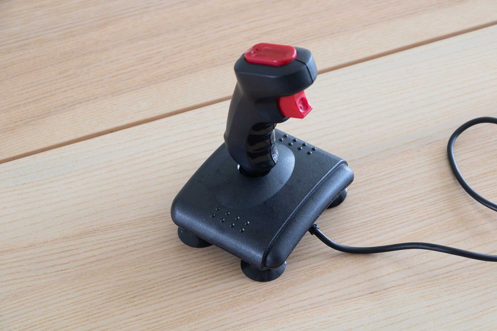 Joystick Quickjoy I Turbo SV-121 Atari Commodore Amiga 8bit 16bit Retro