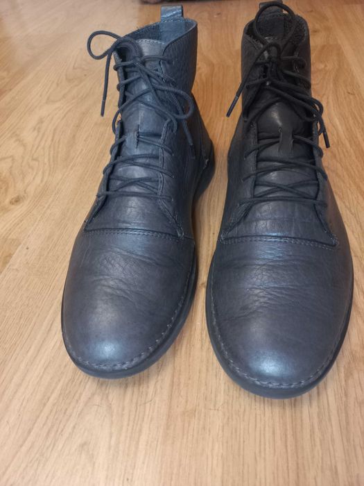 Мужские кожаные демисезонные ботинки Clarks 43 p.