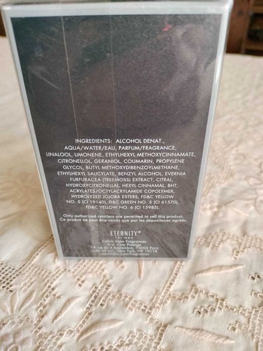 Eternity for men Calvin Klein 100ml