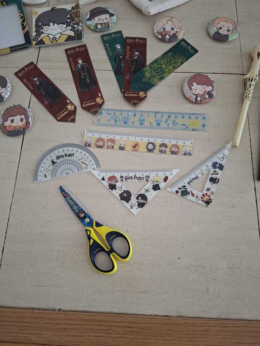 Kit Harry Potter – Mochila + Material Escolar + Acessórios