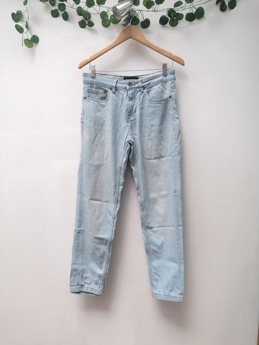 Calças de Ganga Clara de Homem