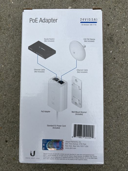 Adapter PoE  24V Ubiquiti