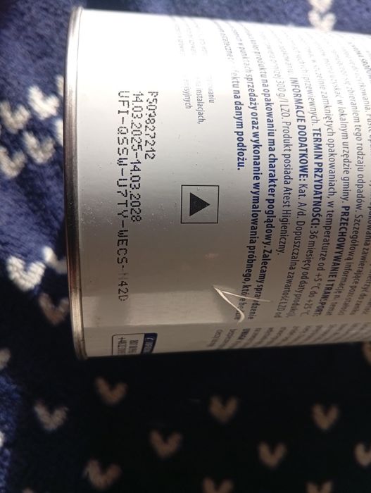 Farba olejna Jedynka 0,9l kremowy połysk