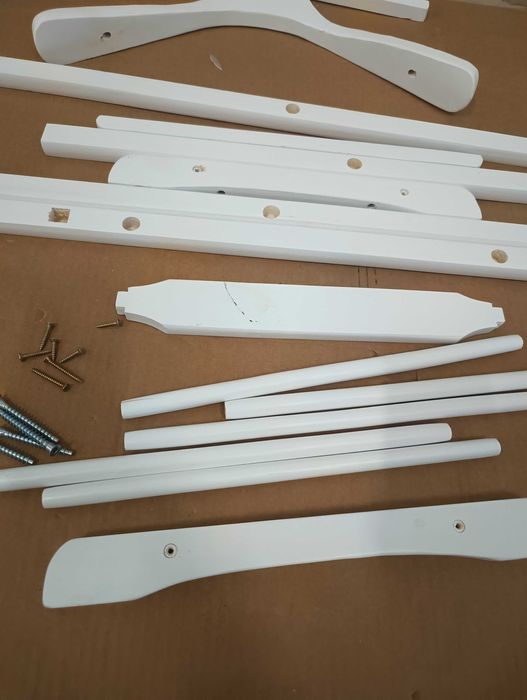 HAKU Mobel drewniany wieszak do garderoby 47 x gł. 36 x wys. 102 cm