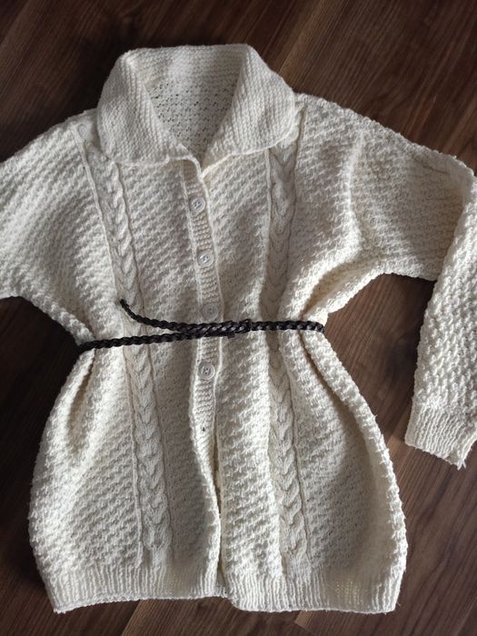 Sweter damski M nowy gruby