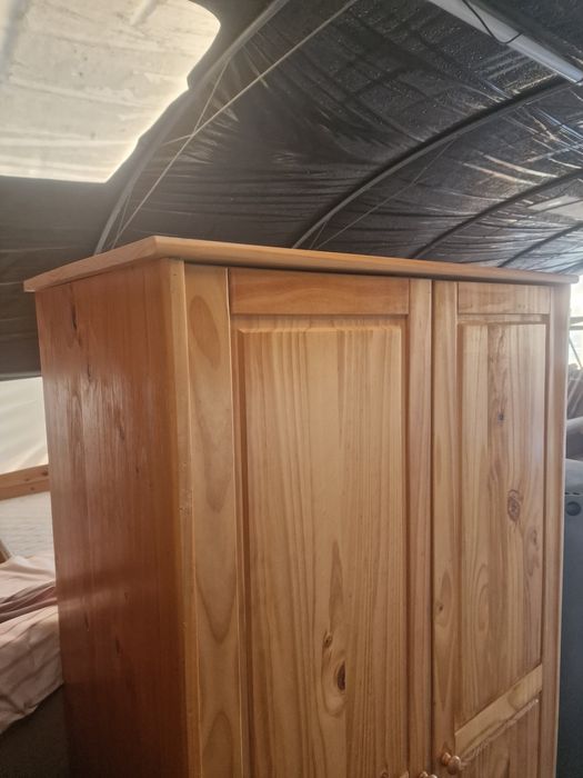 Szafa sosnowa dwu drzwiowa