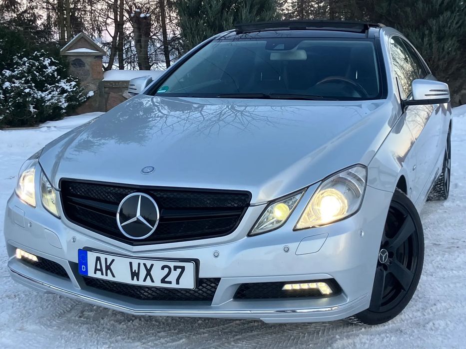 Mercedes-Benz Klasa E E350+Radar+Kamera+Pamieći+Panorama+Wentylowane skóry+Keyless-go+Webast