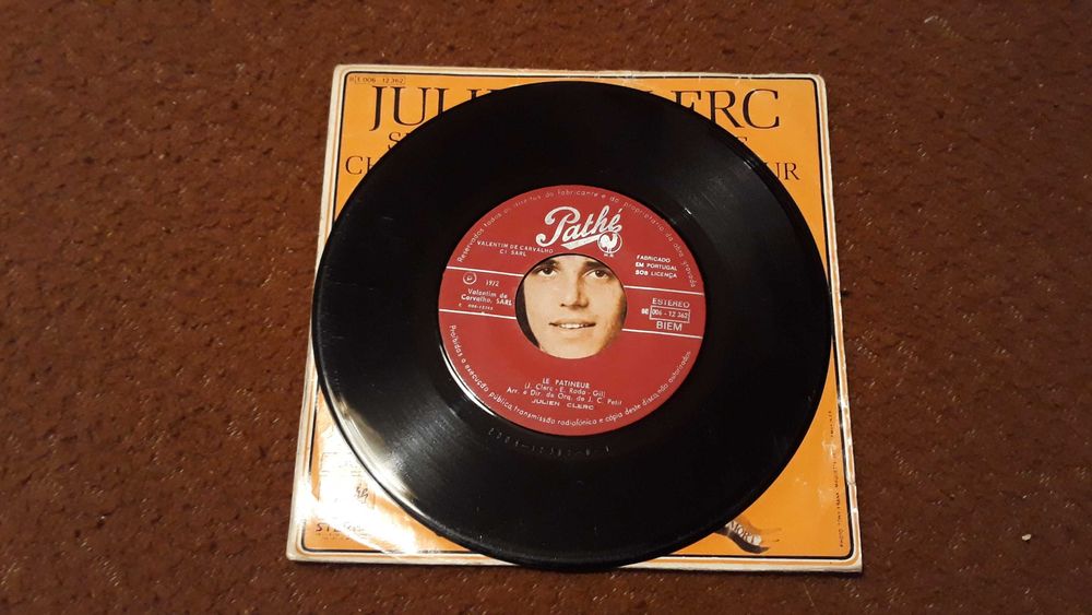 Julien Clerc - Si on chantait - single vinil - portes incluídos