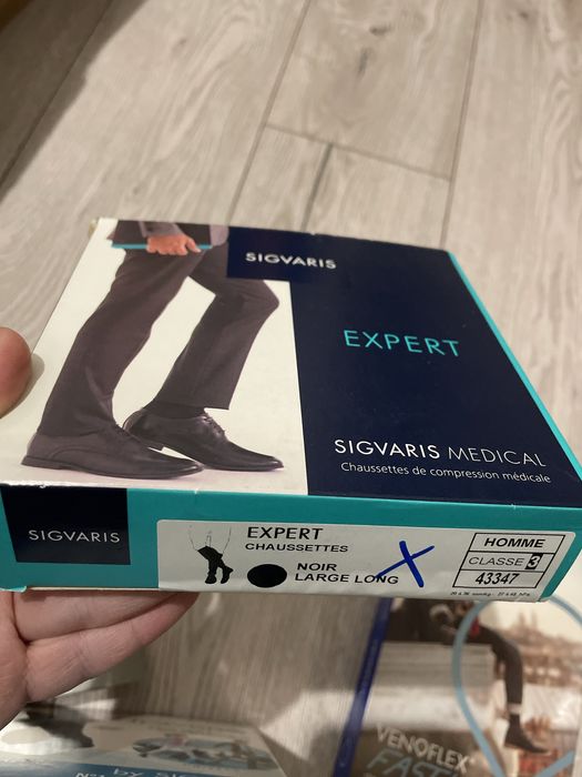 Шкарпетки/гольфи  чоловічі sigvaris, radiante