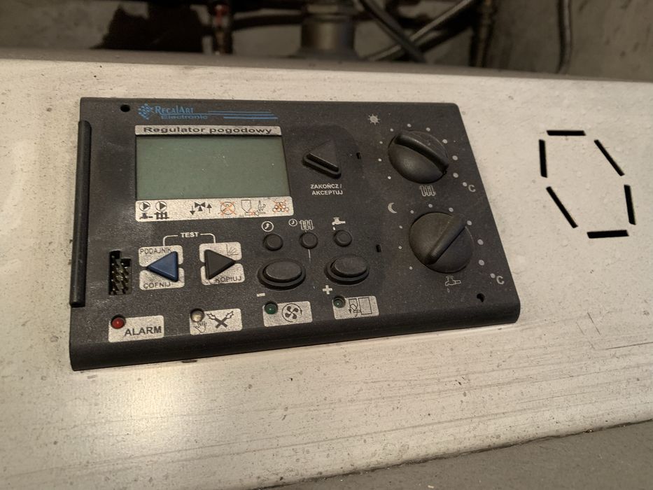 Części pieca grzewczego DEFRO z podajnikiem