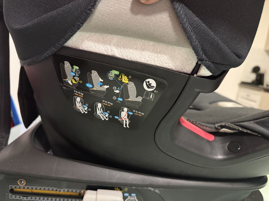 Cadeira auto bebe confort com isofix