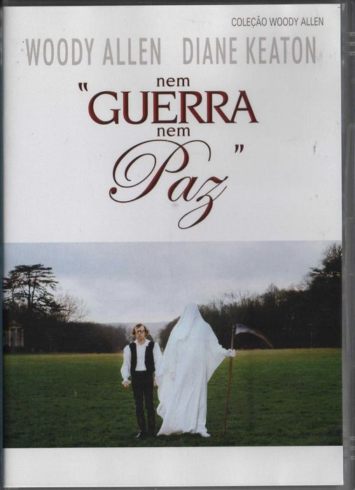 Dvd Nem Guerra Nem Paz - comédia - Woody Allen/ Diane Keaton
