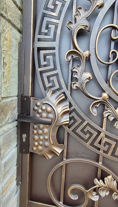 Ворота. Ковані ворота. Кованые ворота. Ворота з ковкою. Брама. Калітка