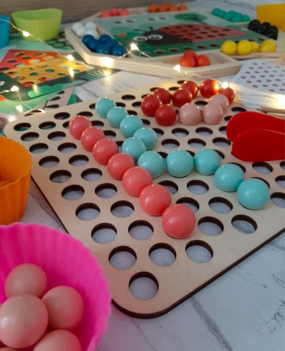 Деревʼяна гра «Мозаїка»