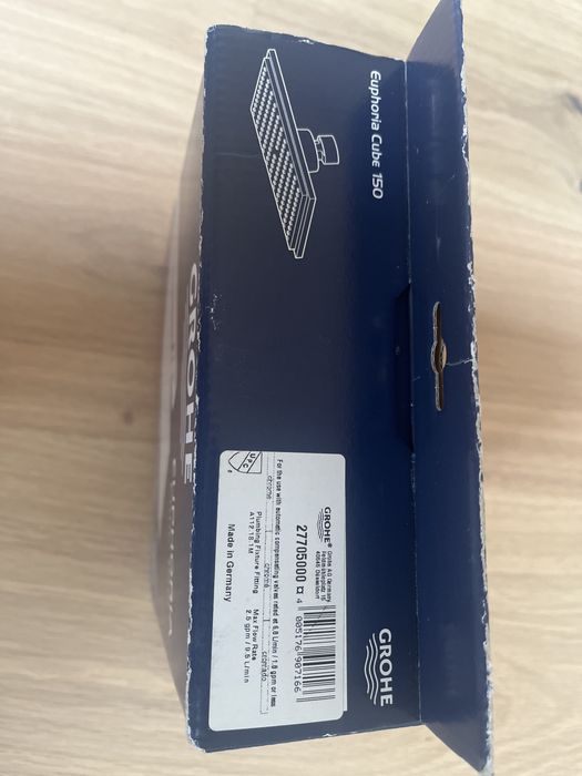 Grohe Euphoria Cube 150 – deszczownica prysznicowa |  nowa