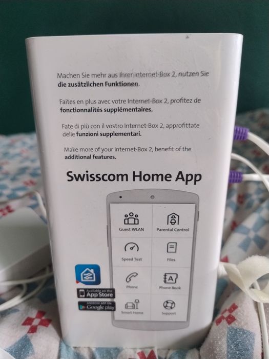 Internet Box 2 Swisscom+ TV Box