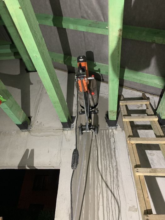 Wiercenie techniką diamentowa beton , beton zbrojony , cegla itp.