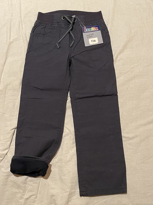 Spodnie chłopięce, ocieplane, rozm.116