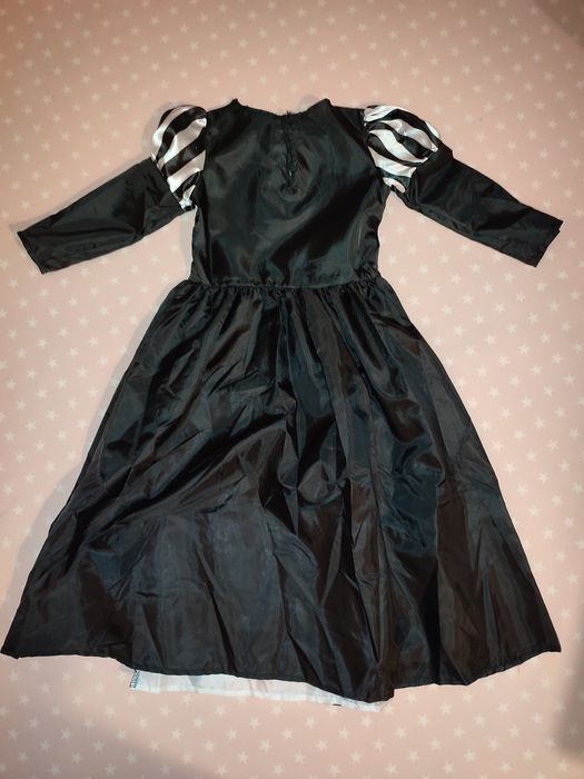 Vestido fato carnaval rainha espadas - 4/6 anos