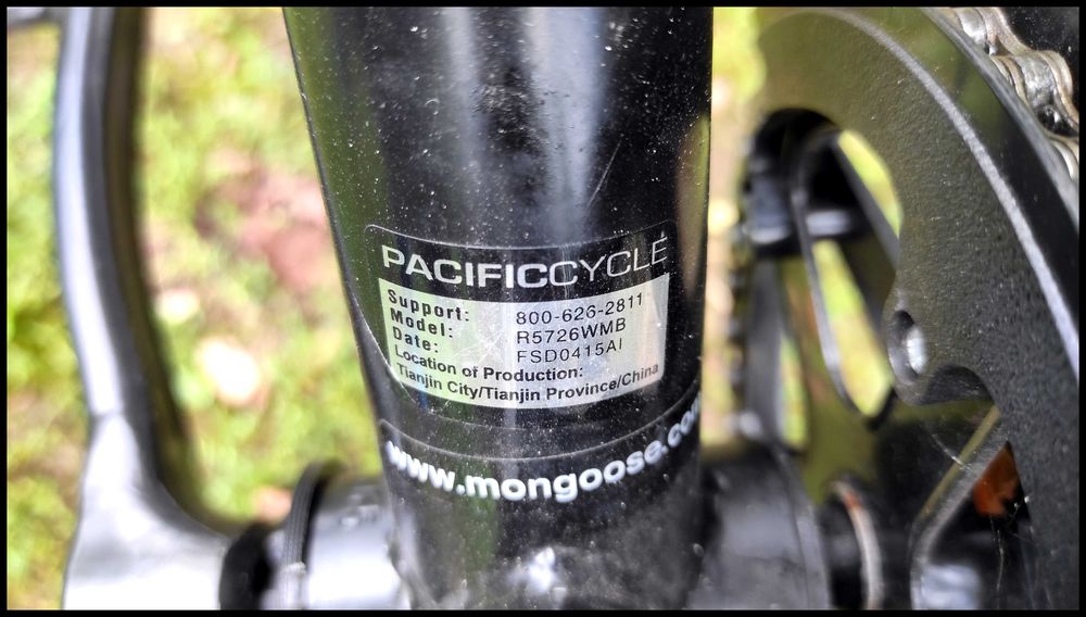Mongoose r5726wmb sale