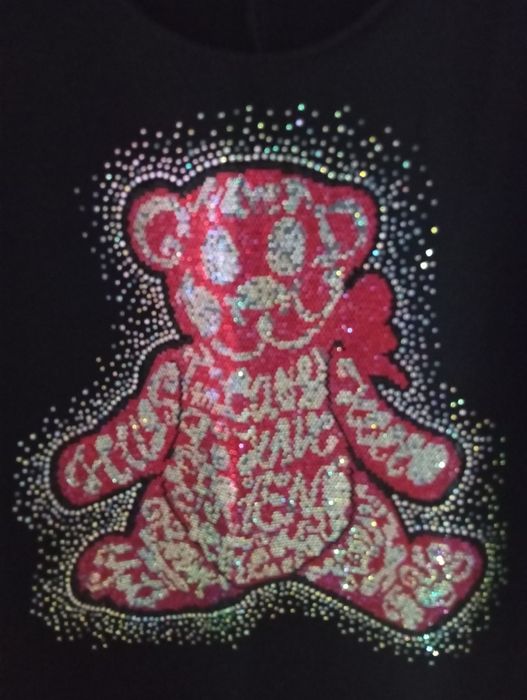 Sweterek damski z misiem