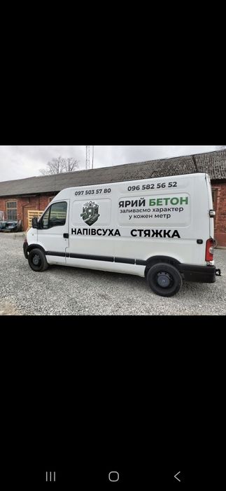 Стяжка. Напівсуха стяжка