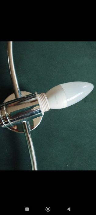 Lampa kinkiety  na trzy żarówki