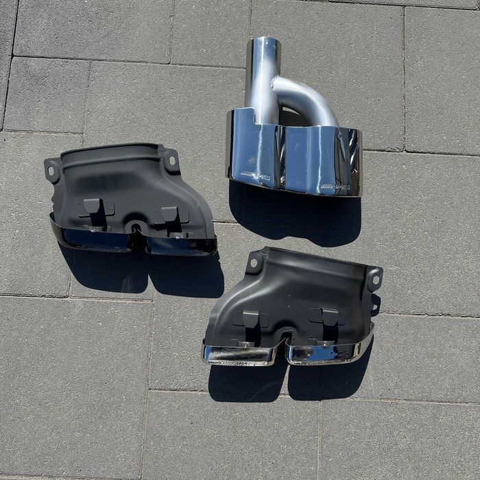 Насадки нові на вихлопні труби Mercedes W204 W218 W447 W221 W222 W223