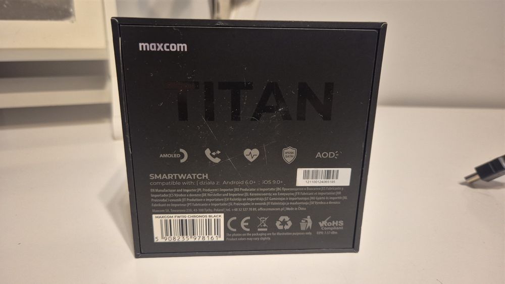 Zegarek Smartwatch MaxCom Chronos Titan możliwa wysyłka