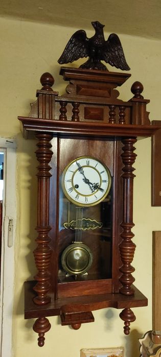 Zegar Kienzle ok 1900 r Po renowacji.