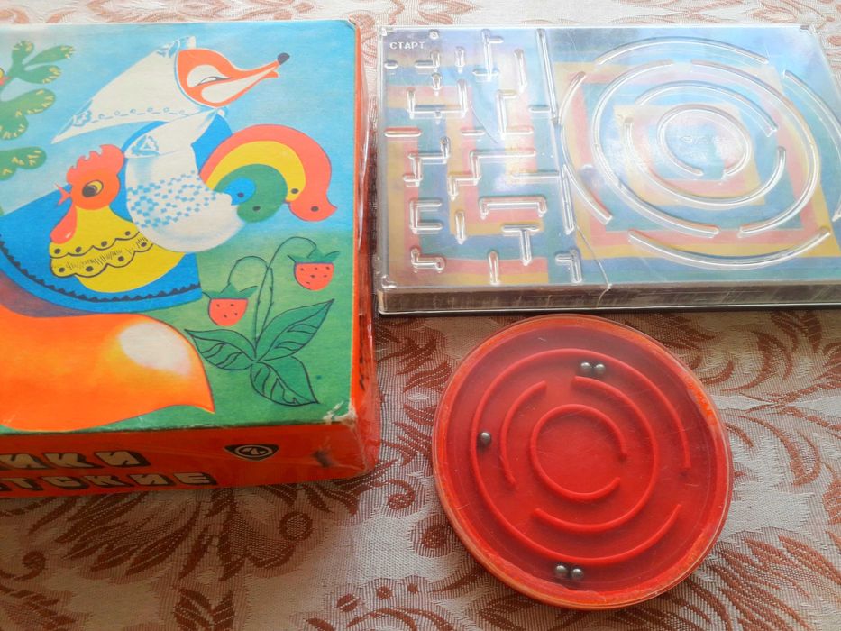 Матрёшка, 5 в 1. Времён СССР. Игрушки, игры