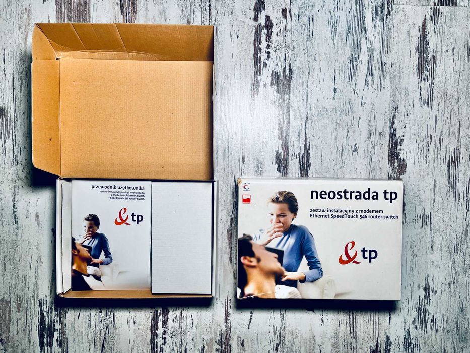 Modem, router, switch Thomson SpeedTouch 546